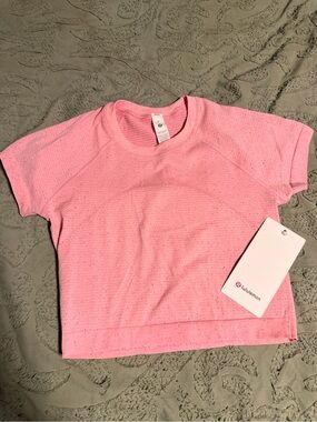 lululemon athletica Pink Short Sleeve Active Tee